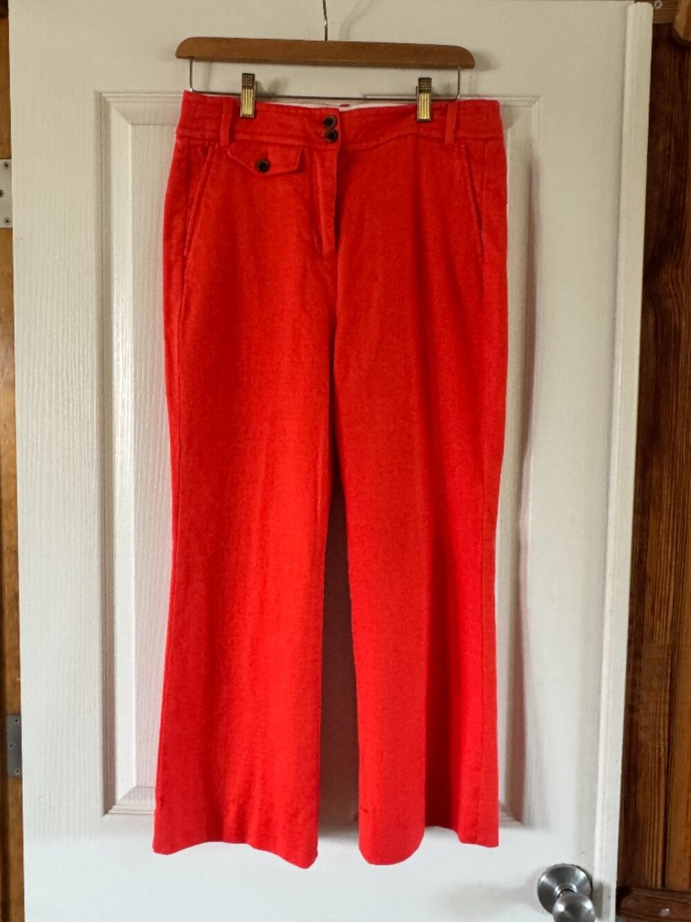 J.Crew GUC High-waisted Kickout Crop Pant in Grasscloth, Size 6